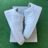 Nike White Air Force 1s Size 12