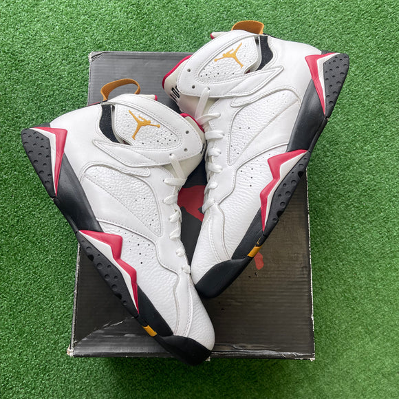Jordan Cardinal 7s Size 10.5