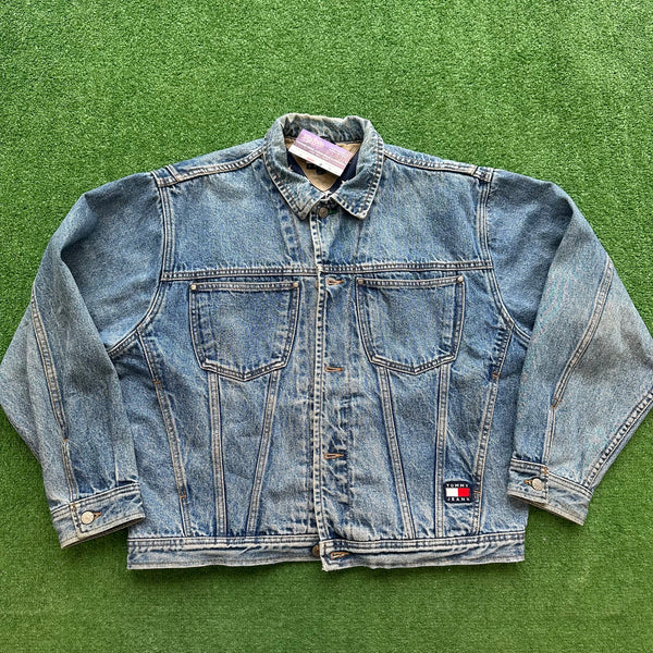 Vintage Tommy Hilfiger Denim Jacket Size M – My Cuzin Vintage