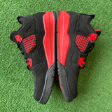 Jordan Red Thunder 4s Size 3Y