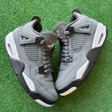 Jordan Cool Grey 4s Size 5Y