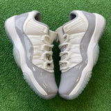 Jordan Cement Grey Low 11s Size 6.5Y