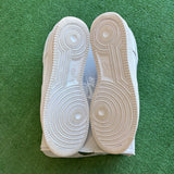 Nike White Air Force 1s Size 11.5