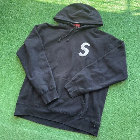 Supreme S Logo Hoodie Size XL