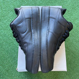 Nike Black Air Force 1s Size 12