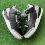 Jordan Green Glow 3s Size 9.5
