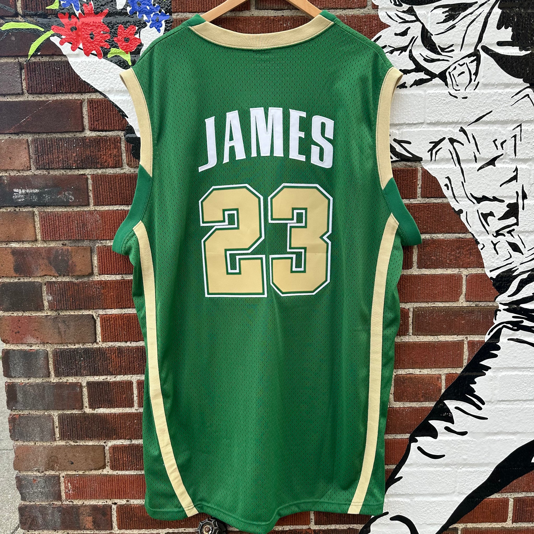 Vintage Fighting Irish LeBron James Jersey Size XXL – My
