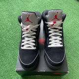 Jordan Black Metallic 5s Size 10
