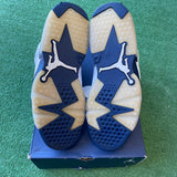 Jordan Midnight Navy 6s Size 10.5