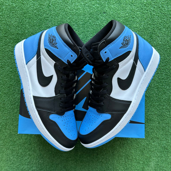 Jordan UNC Toe 1s Size 12