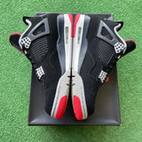 Jordan Bred 4s Size 10