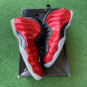 Nike Metallic Red Foamposite Size 11