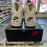 Jordan White Metallic 5s Size 8.5