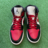 Jordan Alternate Bred Toe Mid 1s Size 8W/6.5M