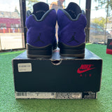 Jordan Alternate Grape 5s Size 9.5