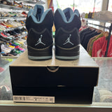 Jordan Black University Blue 5s Size 8
