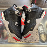Jordan Reimagined Bred 4s Size 6Y