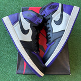 Jordan Court Purple 1s Size 11.5