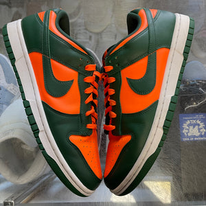 Nike Miami Hurricanes Low Dunk Size 8