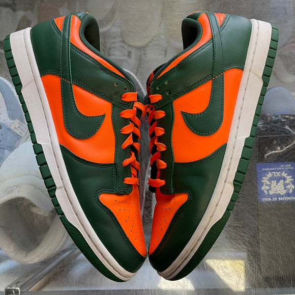 Nike Miami Hurricanes Low Dunk Size 8