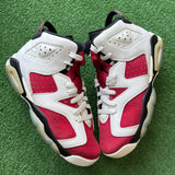 Jordan Carmine 6s Size 6.5Y