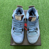 Jordan University Blue 4s Size 6Y