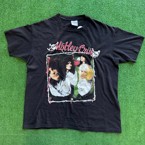 Vintage Motley Crue Tour Tee Size XL