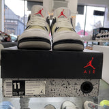 Jordan White Cement 4s Size 11