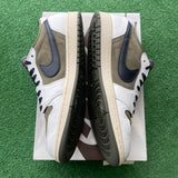 Jordan Travis Scott Medium Olive Low 1s Size 11.5