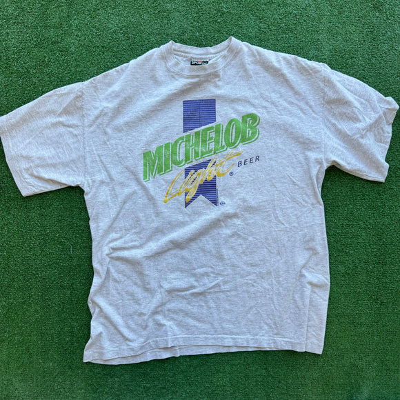 Vintage 1992 Michelob Ultra Beer Tee Size XL