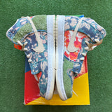 Nike Hawaii SB High Dunks Size 8