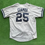 Vintage New York Yankees Jason Giambi Jersey Size L