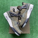 Jordan Medium Craft Olive 4s Size 13