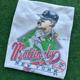 Vintage New York Yankees Don Mattingly Tee Size XL