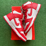Nike Championship Red High Dunk Size 9.5