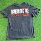 Vintage Bad Company Dangerous Age Tour Size L