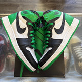 Jordan Lucky Green 1s Size 5Y