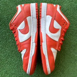 Nike Syracuse Low Dunks Size 9.5