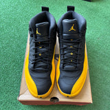 Jordan Black University Gold 12s Size 10