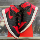 Jordan Satin Bred 1s Size 12W/10.5M