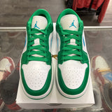 Jordan Lucky Green Aquatone Low 1s Size 9W/7.5M