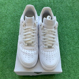 Nike White Low Air Force 1s Size 12