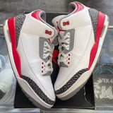 Jordan Fire Red 3s Size 11.5