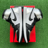 Jordan Silver Toe 1s Size 12W/10.5M