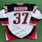 Vintage Buffalo Sabres Brown Jersey Size XL