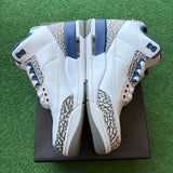 Jordan True Blue 3s Size 8