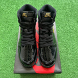 Jordan Black Metallic Gold 1s Size 6.5Y