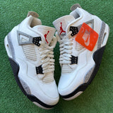 Jordan White Cement 4s Size 11.5