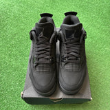 Jordan Black Cat 4s Size 6Y