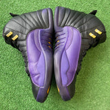 Jordan Field Purple 12s Size 10